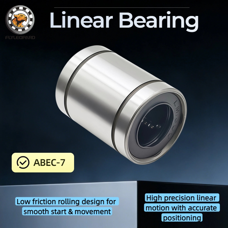 Lm8Uu Bearing - 1pcs LM3UU LM4UU LM6UU LM8UU LM10UU