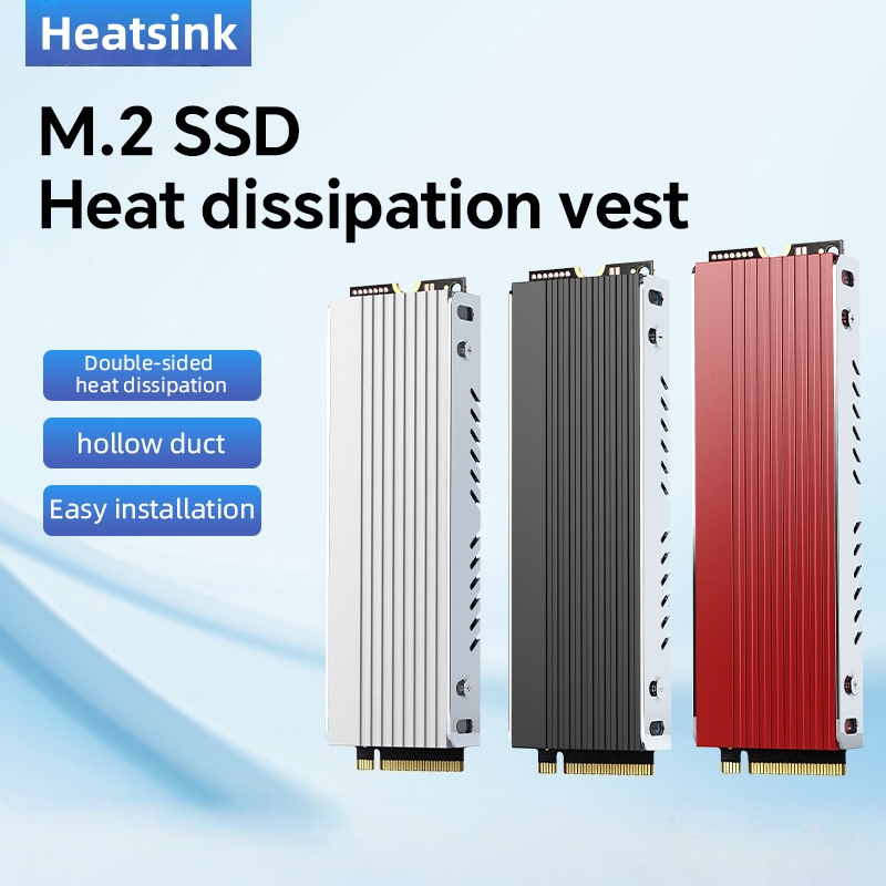 Aluminium Extrusion - M.2 SSD Heatsink M2 2280 Solid