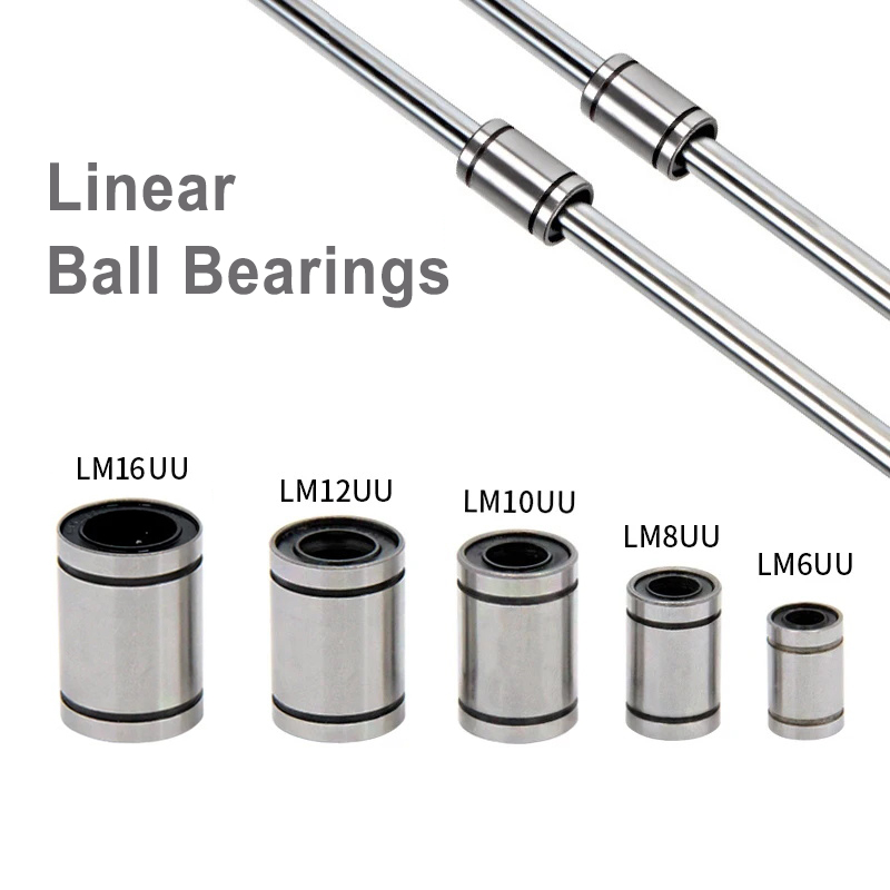 Linear Rod 8Mm - 10Pcs LM6UU LM8UU LM10UU LM12UU LM16UU