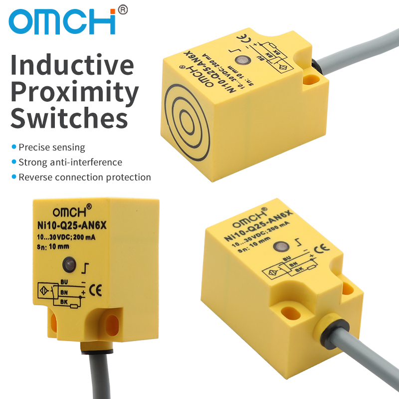 Limit Switch - OMCH Proximity Switch Ni5-Q18 Ni10-Q25 Ni15-Q30-AP6X/AN6X