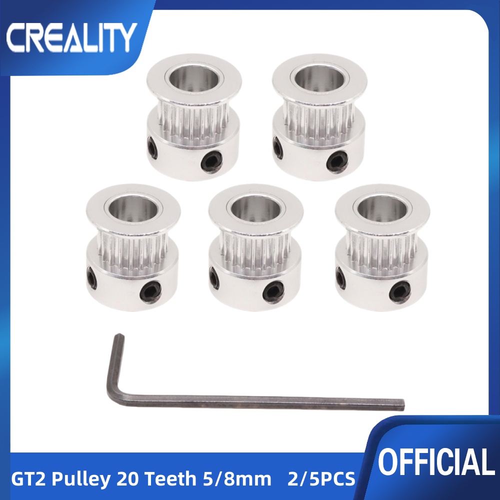 Gt2 Belt - 2/5 PCS GT2 Pulley 20 Teeth
