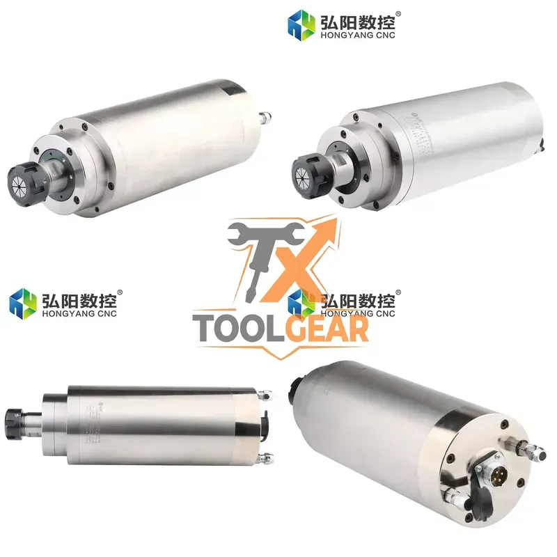 Water Cooled Spindle - 2026China*Factory* HYCNC 3.2kw Spindle Motor Water