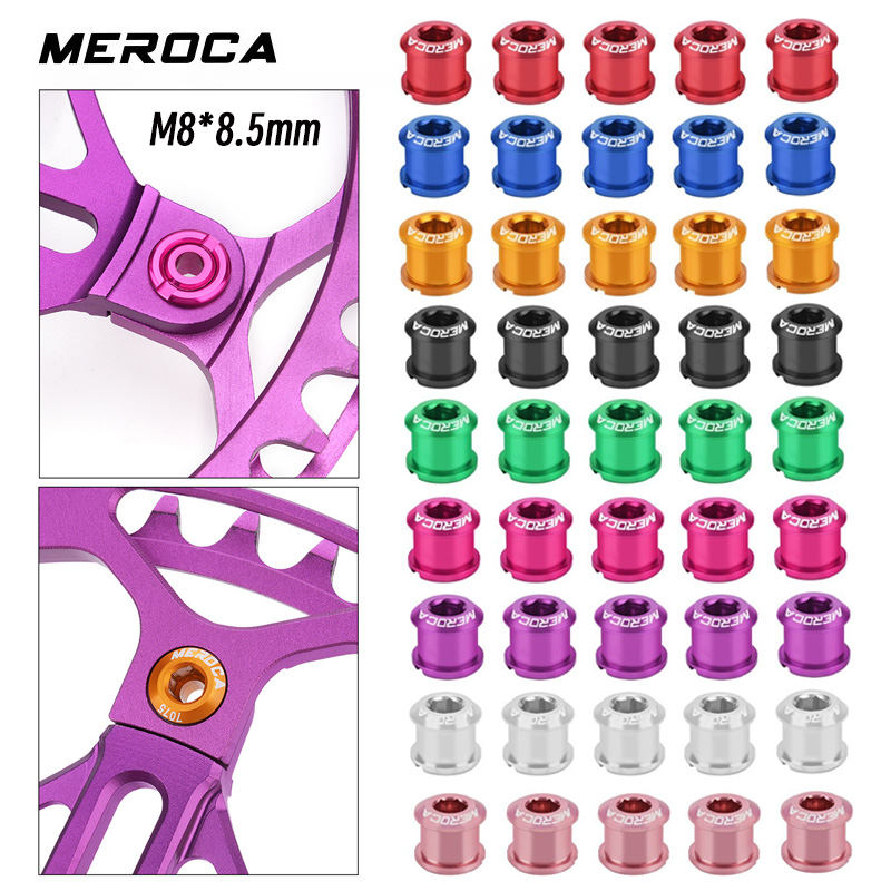Lead Screw 8Mm - MEROCA 5pcs Chainring bolt double M8