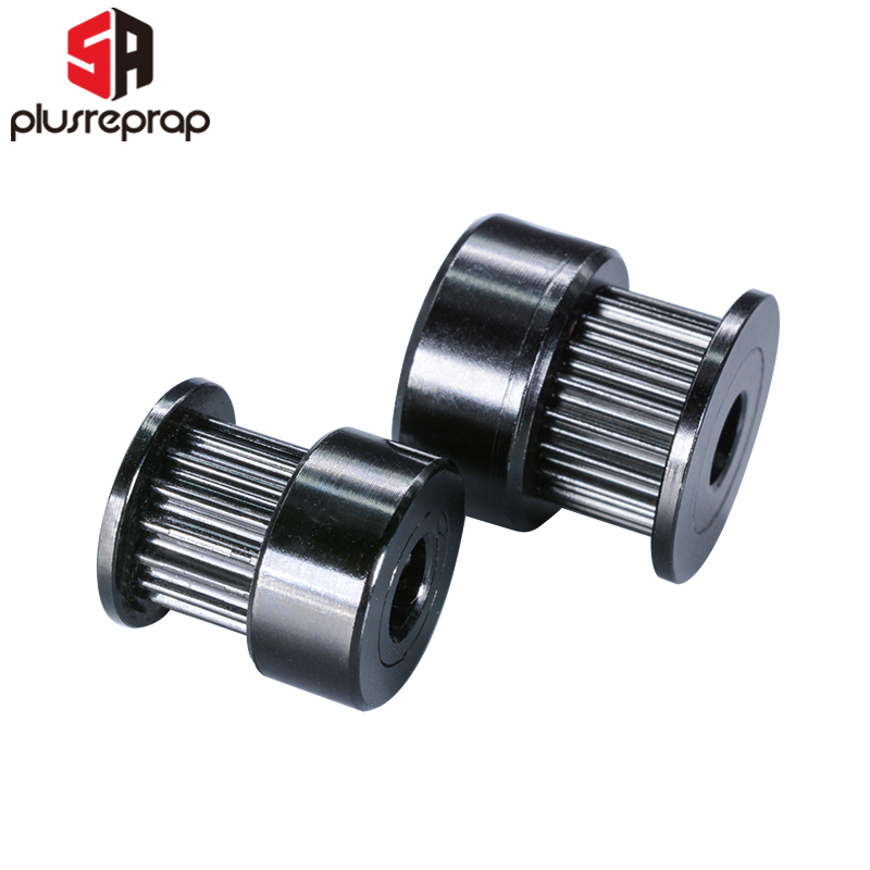 Gt2 Pulley - 2/5 PCS GT2 16/20 Teeth Black