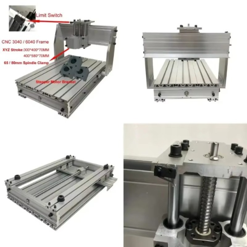 Ball Screw - Aluminum CNC 3040 6040 Frame Kit