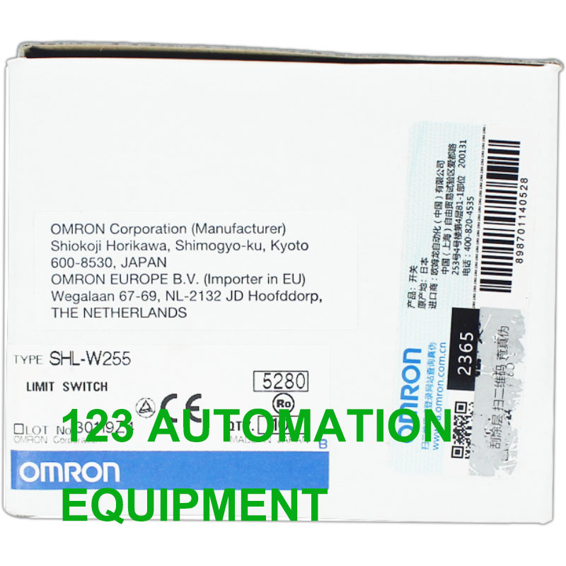 Limit Switch - Authentic OMRON SHL-W55 SHL-W155 SHL-W255 SHL-W355