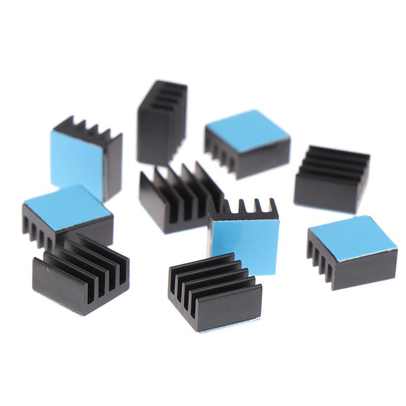 Aluminium Extrusion - - 10pcs 8.8*8.8*5mm Aluminum Heatsink Radiator