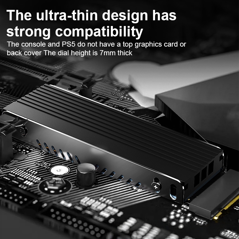M.2 SSD Heatsink M2 2280 Solid - огляд і ціна Aluminium Extrusion