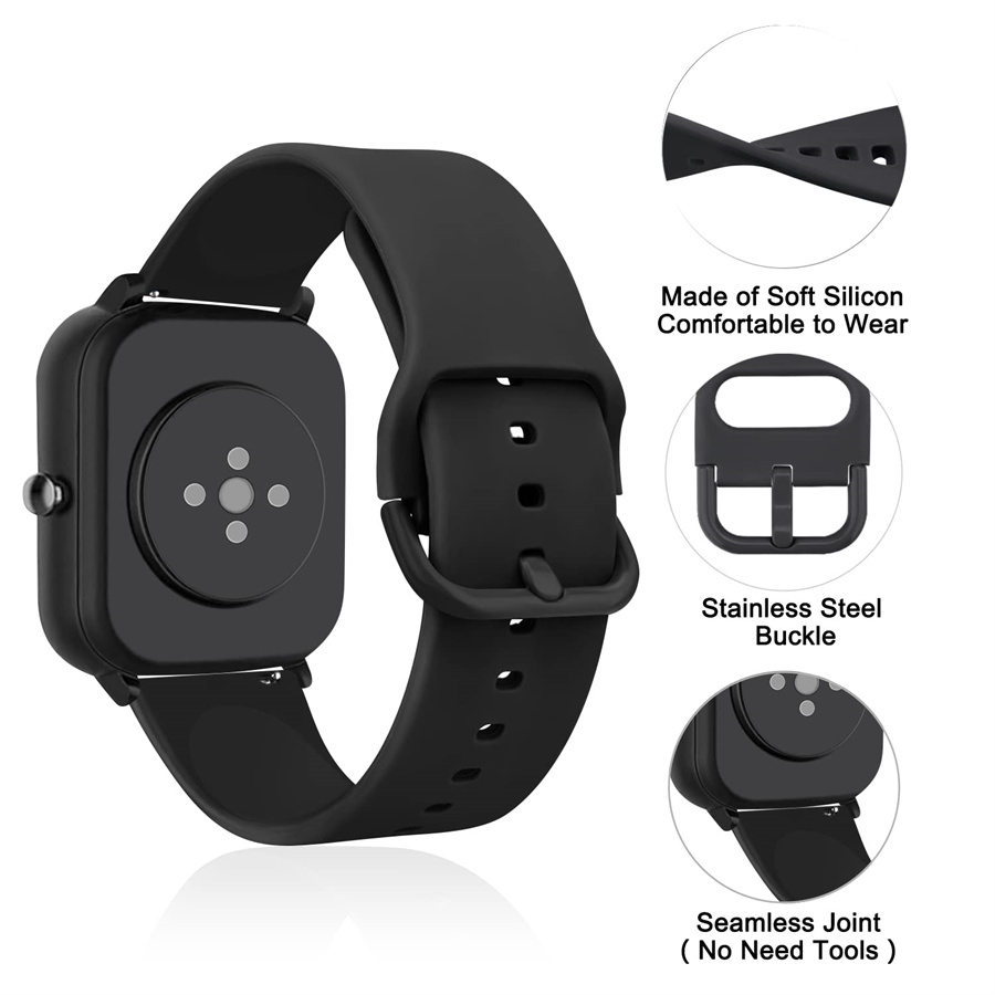 Silicone Watch band For Amazfi - огляд і ціна Gt2 Pulley