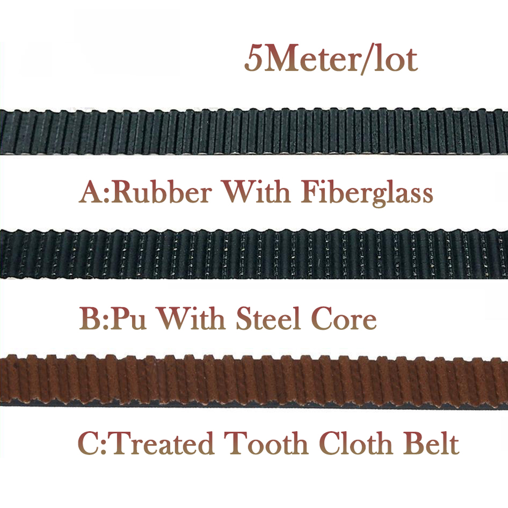 5M 2GT Open Timing Belt 6mm PU - огляд і ціна Gt2 Belt