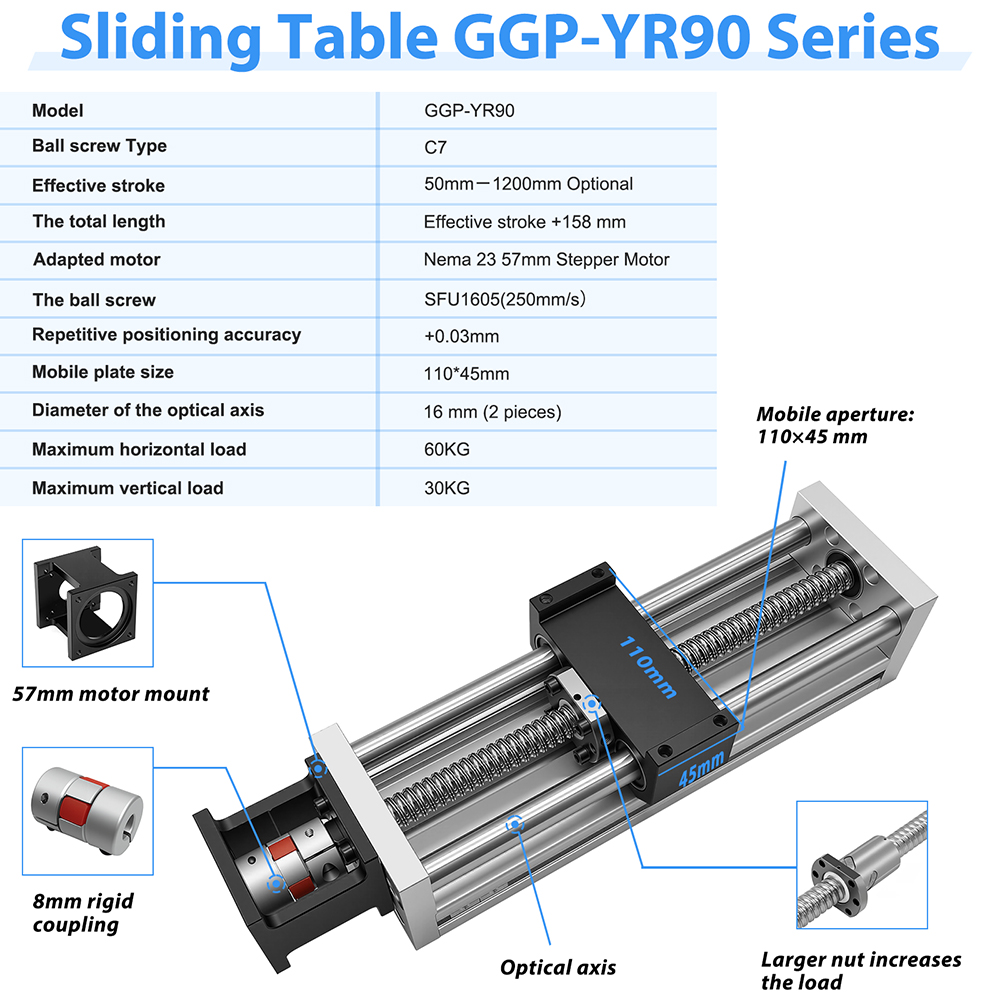 Linear Guide Rail Optical Axis - огляд і ціна Linear Rail