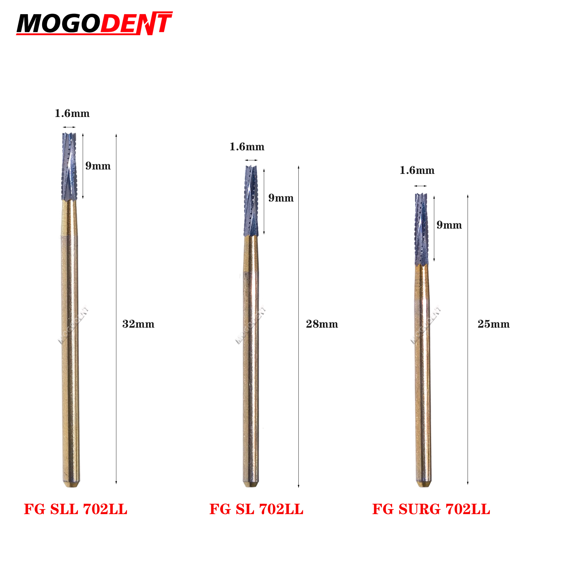 5Pcs/Pack FG Series 1.6mm Dent - огляд і ціна Carbide End Mill