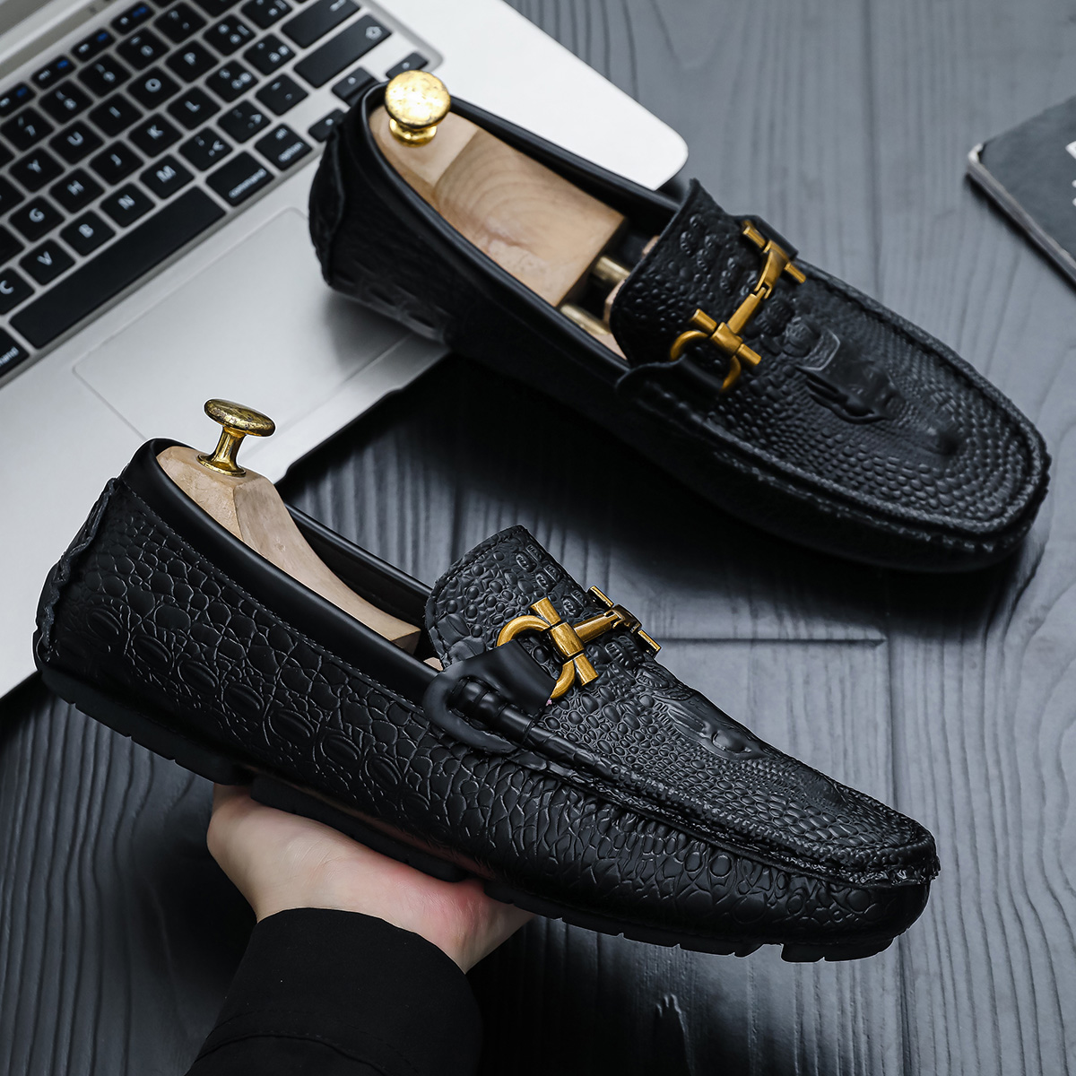 Driving Shoes for Men Brown Cr - огляд і ціна Cnc Bits