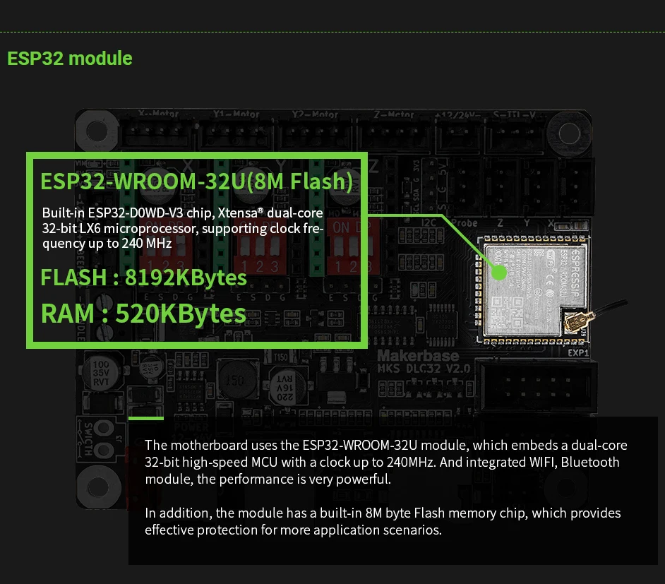 Makerbase MKS DLC32 V2.1 32Bit - огляд і ціна Lm8Uu Bearing