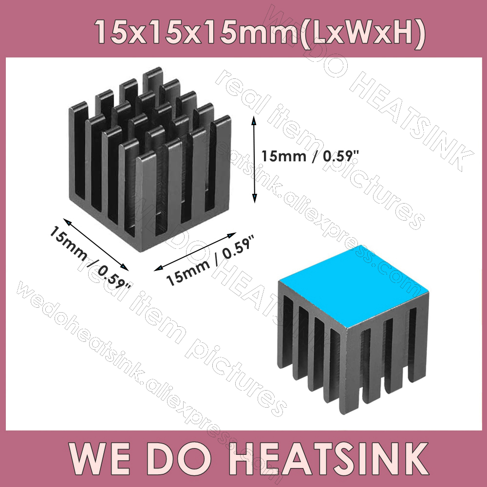 Aluminum Heatsink 15x15x15mm / - огляд і ціна Aluminium Extrusion