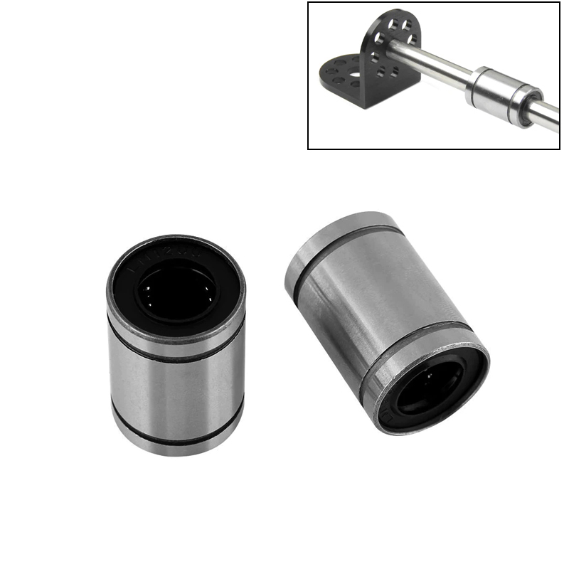 10Pcs LM6UU LM8UU LM10UU LM12U - огляд і ціна Linear Rod 8Mm