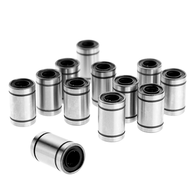 10Pcs LM6UU LM8UU LM10UU LM12U - огляд і ціна Linear Rod 8Mm