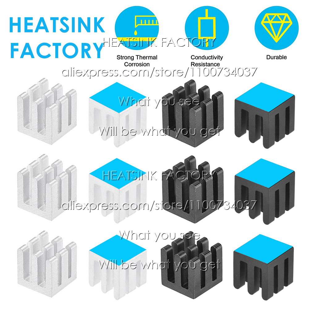 10x10x10mm Aluminum Heatsink C - огляд і ціна Aluminium Extrusion