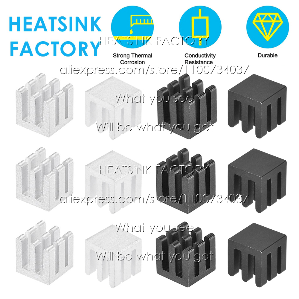 10x10x10mm Aluminum Heatsink C - огляд і ціна Aluminium Extrusion