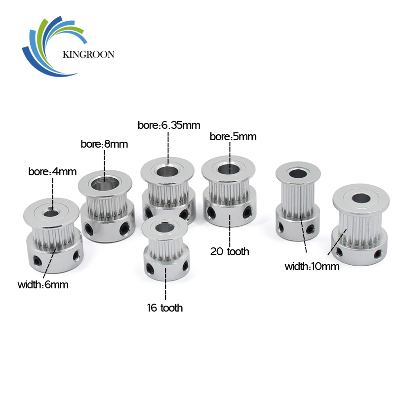 GT2 Timing Pulley 16 Tooth 2GT - огляд і ціна Gt2 Pulley