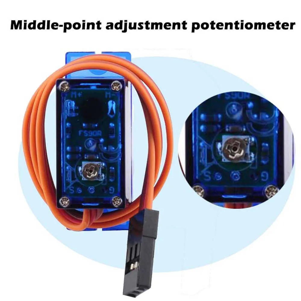 Feetech Mini FS90R Micro Servo - огляд і ціна Servo 9G