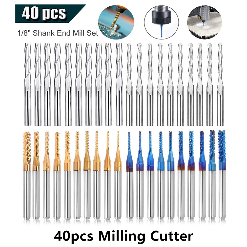 Twotrees End Mill Engraving Bi - огляд і ціна End Mill Set