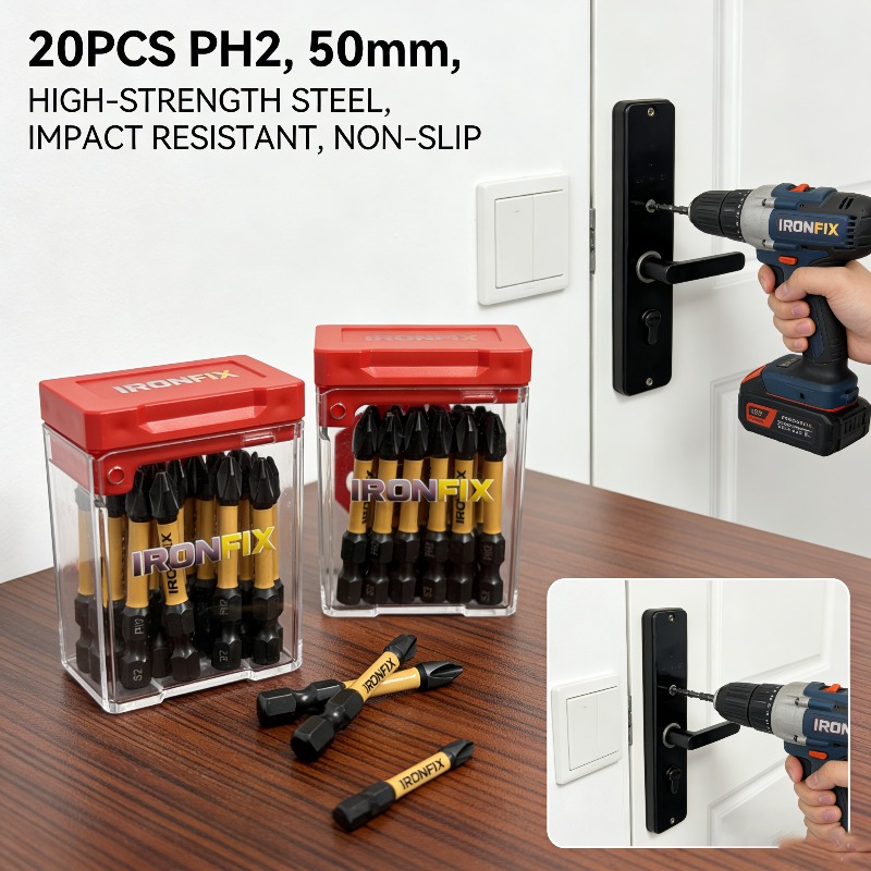 Durable 20pcs PH2 Screwdriver  - огляд і ціна Drill Bit Set