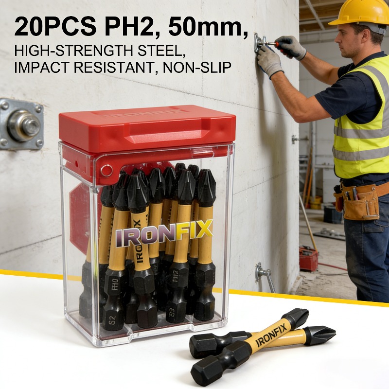 Durable 20pcs PH2 Screwdriver  - огляд і ціна Drill Bit Set
