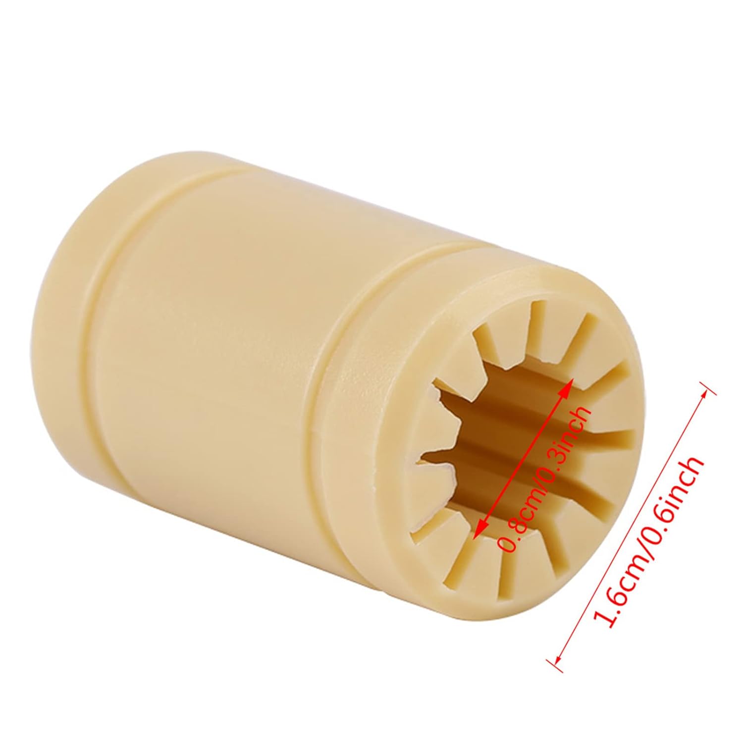 1Pc 3D Printer Solid Polymer L - огляд і ціна Lm8Uu Bearing