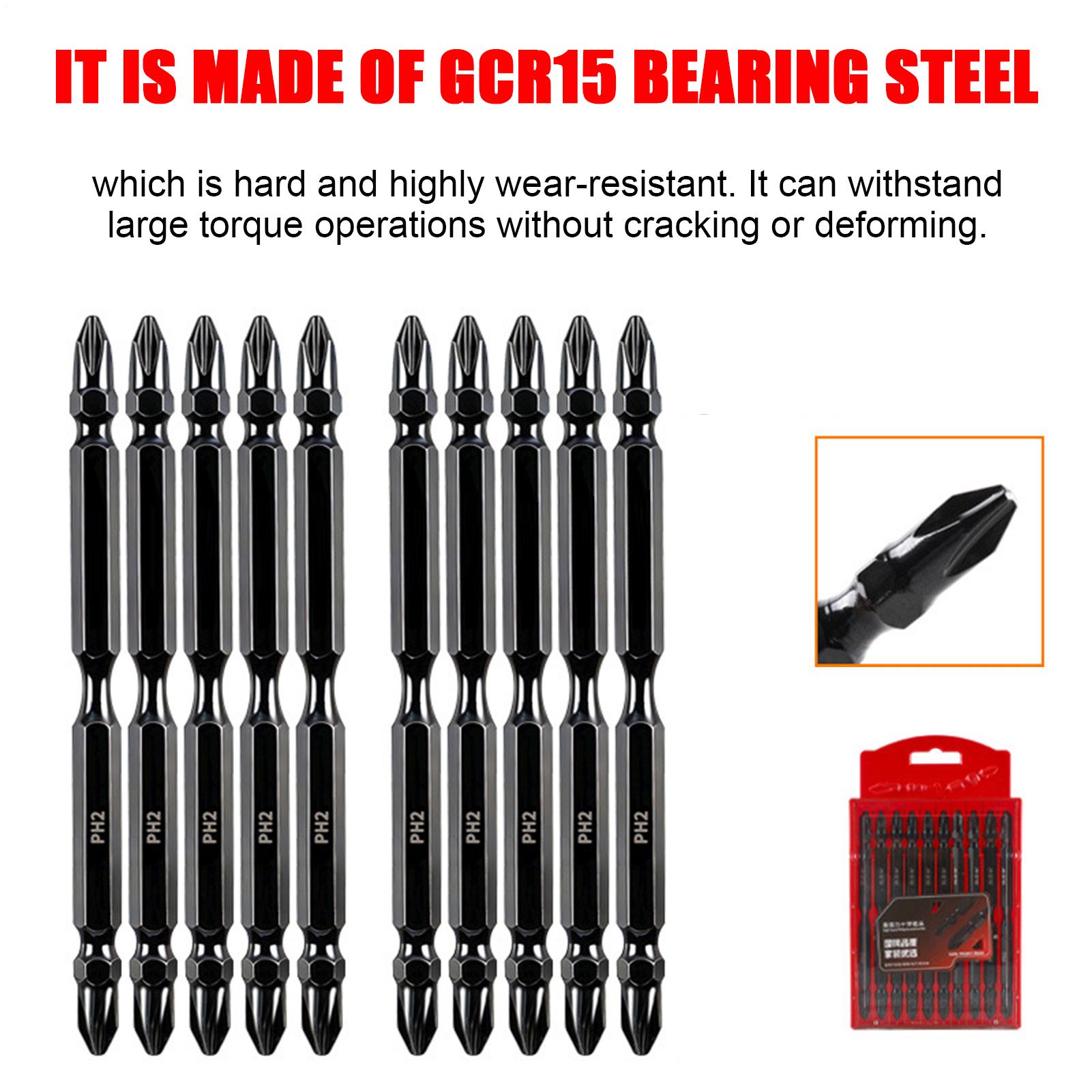 Magnetic Bits For Drill Double - огляд і ціна End Mill Set