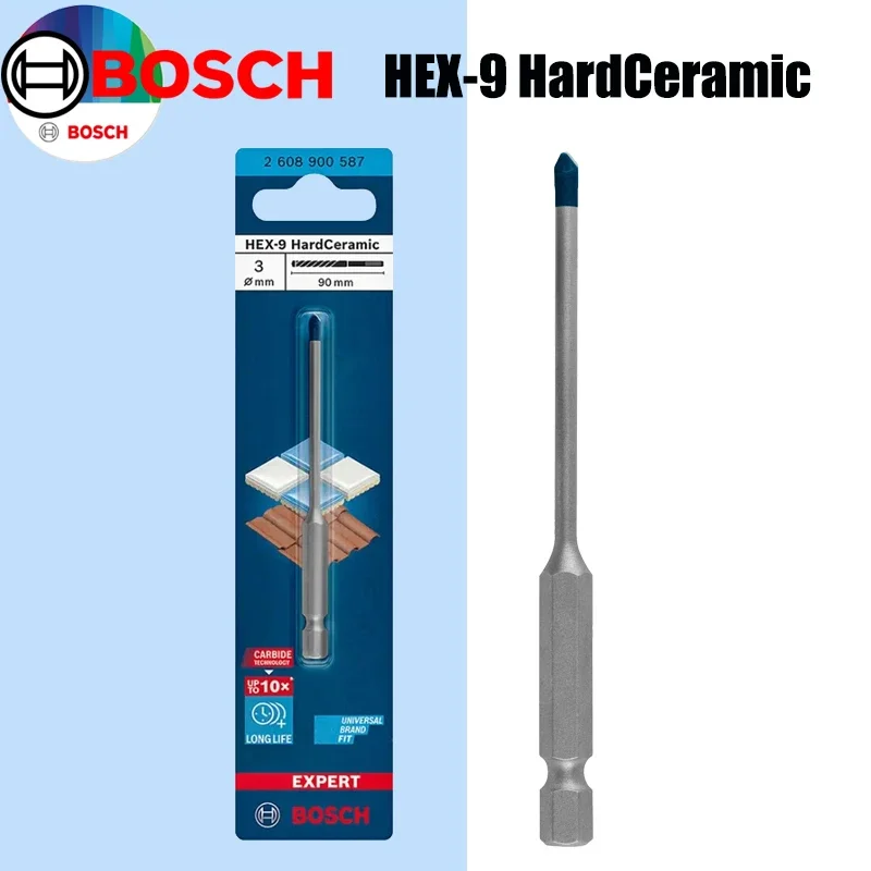 BOSCH Hex-9 Hard Ceramic Drill - огляд і ціна Drill Bit Set