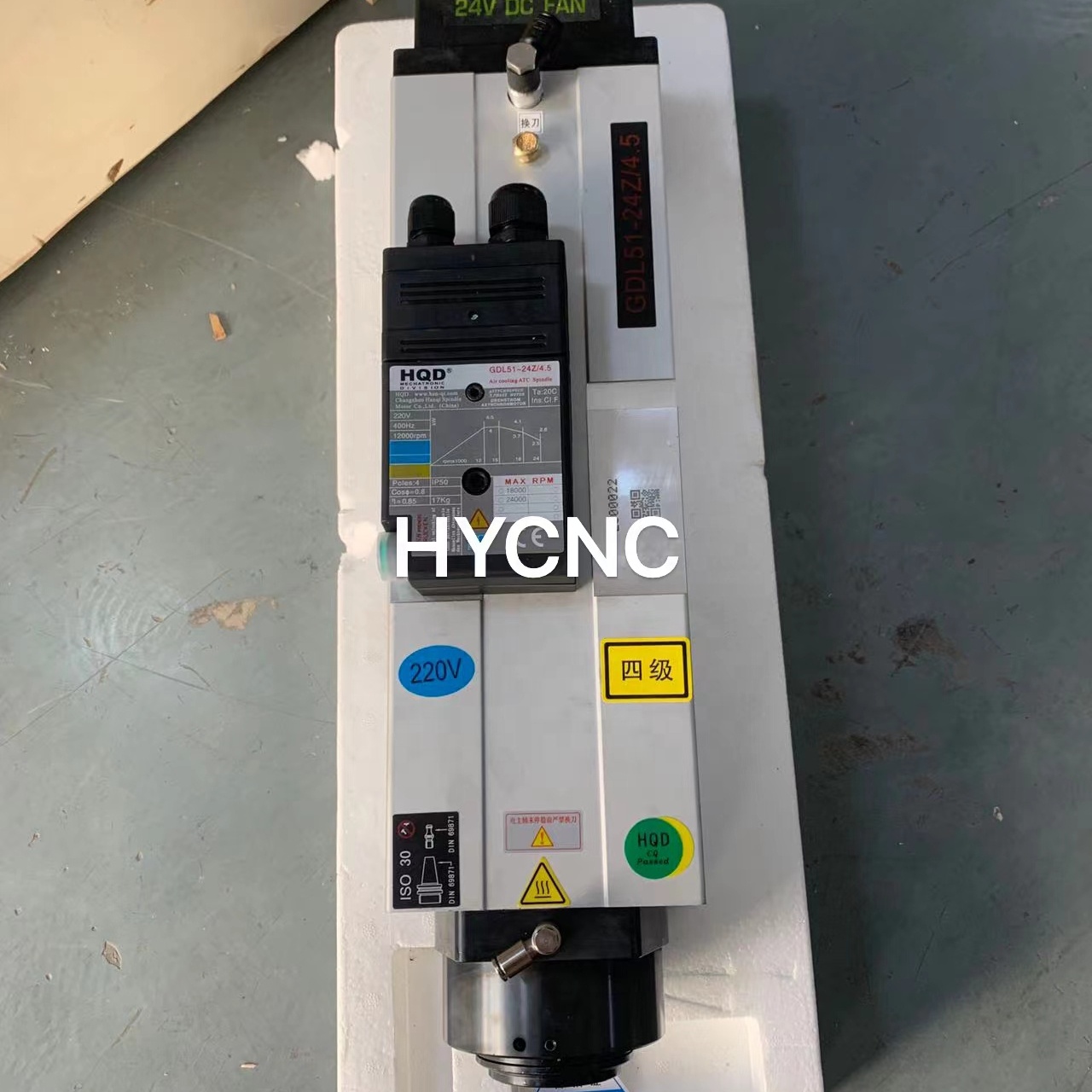 4.5 Kw Atc Spindle Iso30 Motor - огляд і ціна Spindle Motor