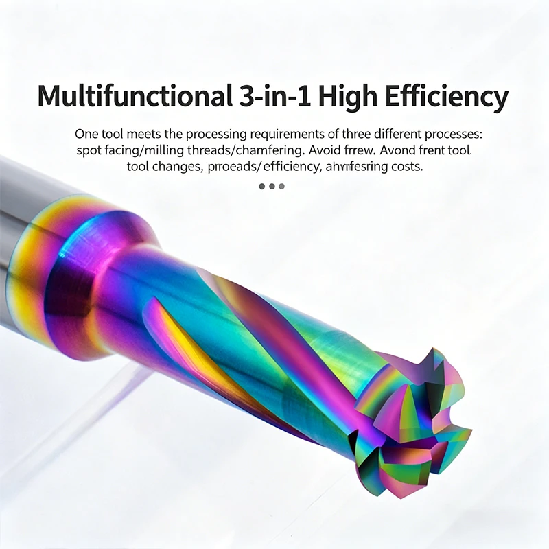 Colorful Multifunctional No Pr - огляд і ціна End Mill Set