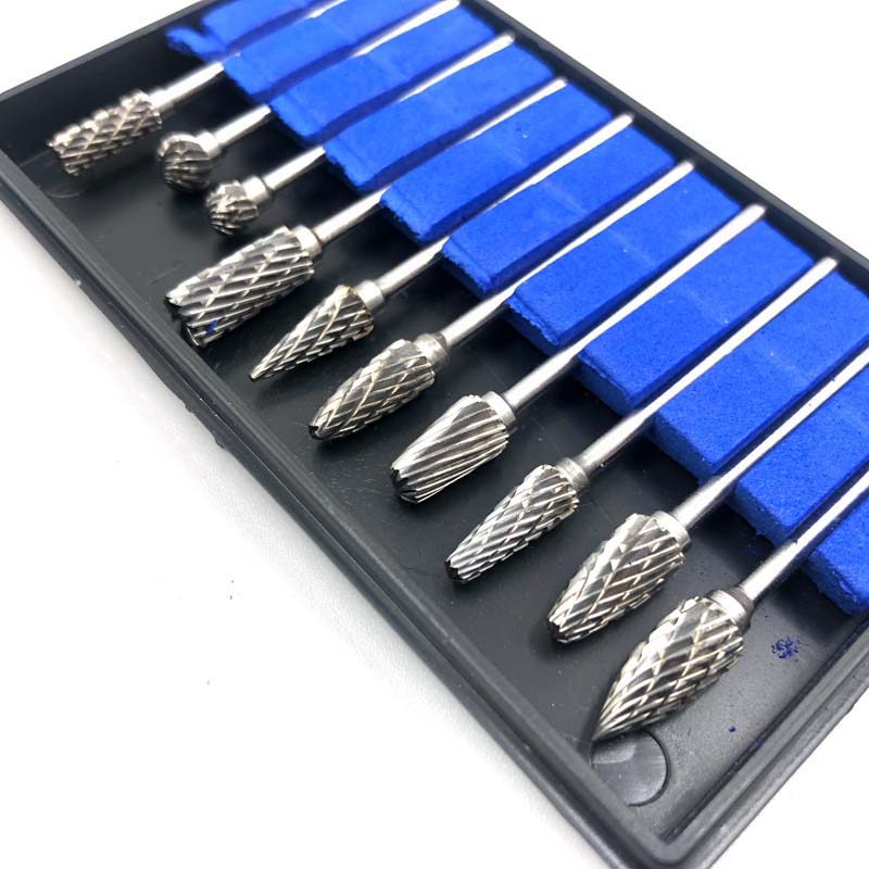 10Pcs Dental Tungsten Carbide  - огляд і ціна Carbide End Mill