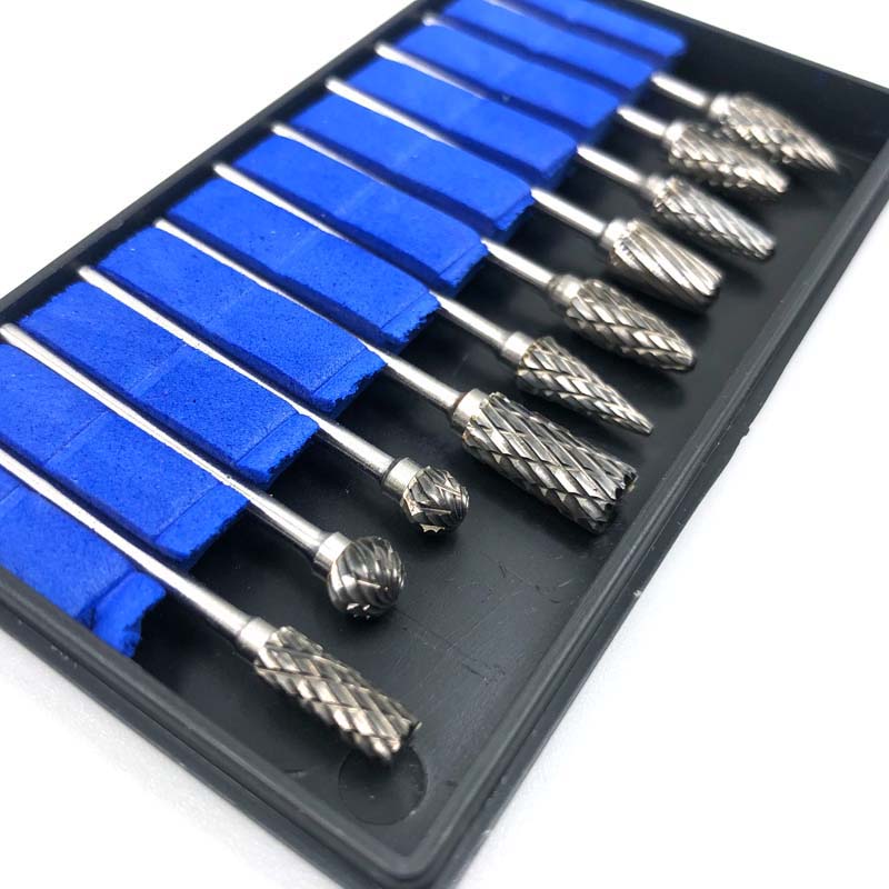 10Pcs Dental Tungsten Carbide  - огляд і ціна Carbide End Mill