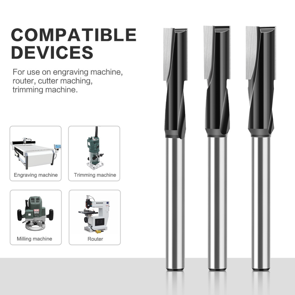12mm Shank Straight Router Bit - огляд і ціна Cnc Bits
