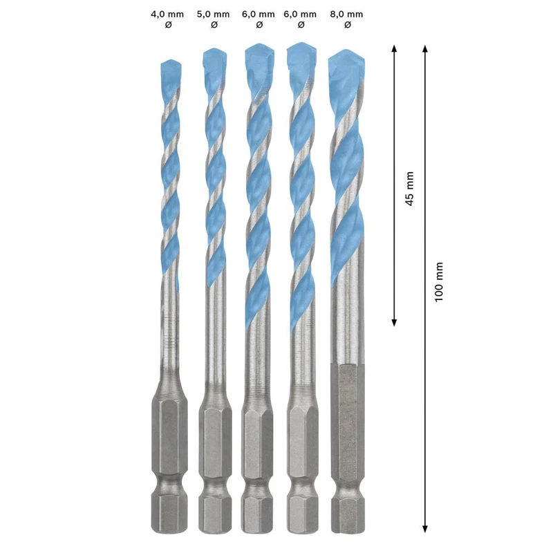 BOSCH 2608902289 EXPERT HEX-9  - огляд і ціна Drill Bit Set