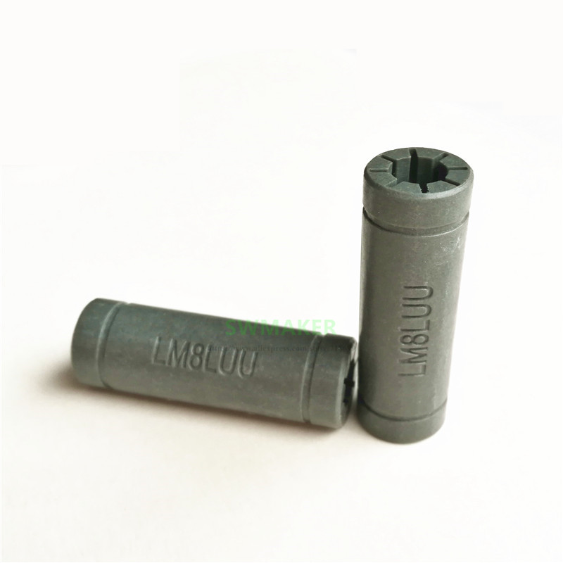 1Pc Solid Polymer LM8LUU Linea - огляд і ціна Linear Rod 8Mm