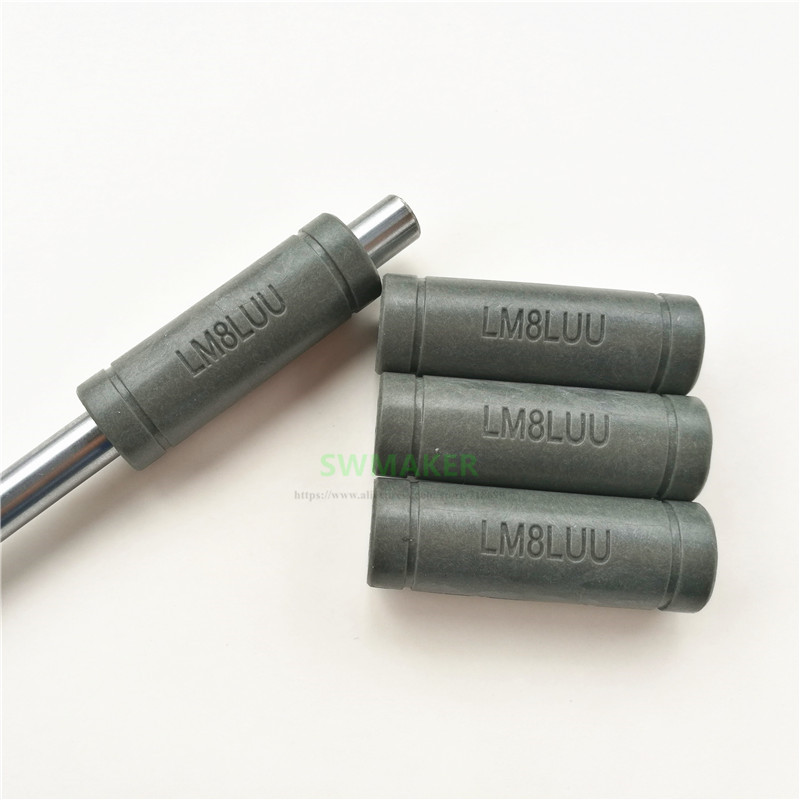 1Pc Solid Polymer LM8LUU Linea - огляд і ціна Linear Rod 8Mm