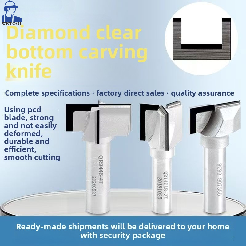 Livter PCD Bottom Cleaning Woo - огляд і ціна Cnc Bits