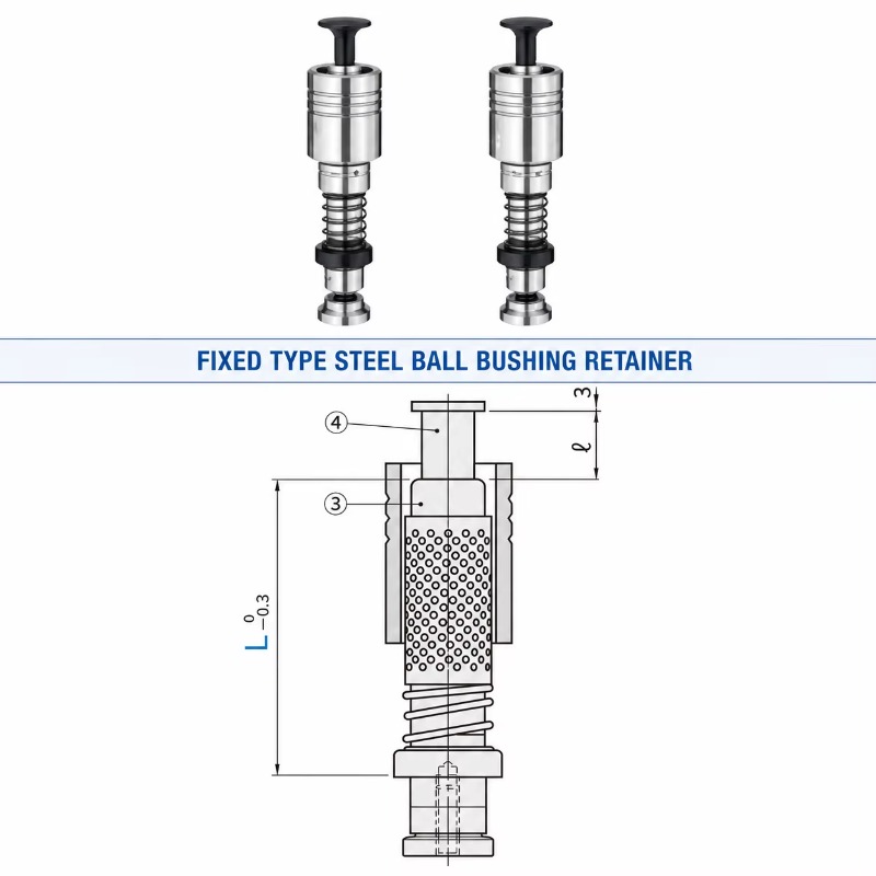 QK JIS High Rigidity Fixed Bal - огляд і ціна Ball Screw