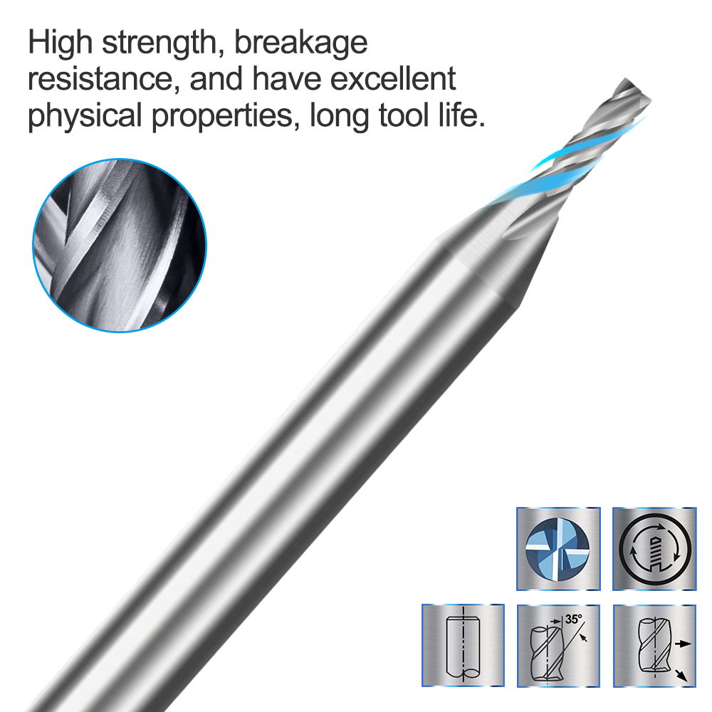 1pc Diameter Frez 2mm Endmill  - огляд і ціна End Mill Set