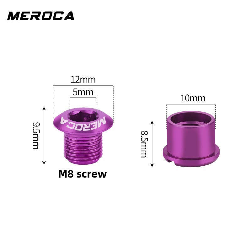 MEROCA 5pcs Chainring bolt dou - огляд і ціна Lead Screw 8Mm