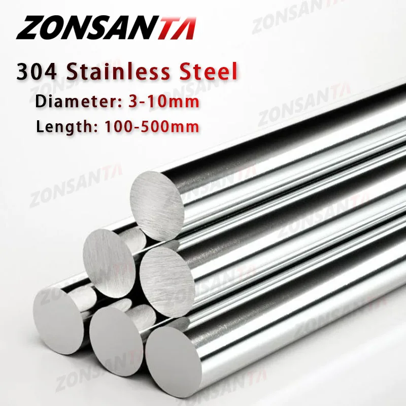 1pcs 304 Stainless Steel Rod D - огляд і ціна Linear Rod 8Mm