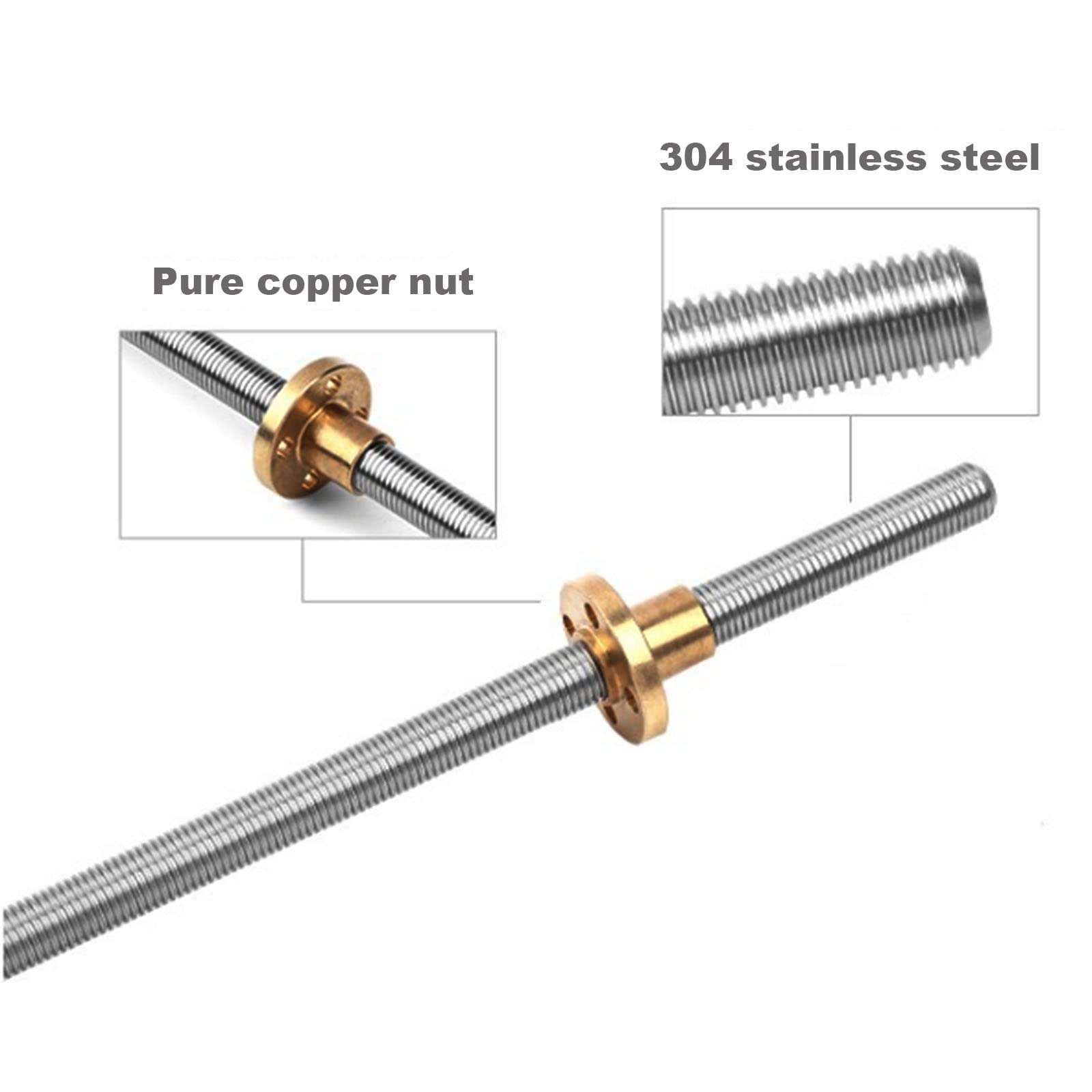 T10 Lead Screw 304 Stainless S - огляд і ціна Lead Screw 8Mm