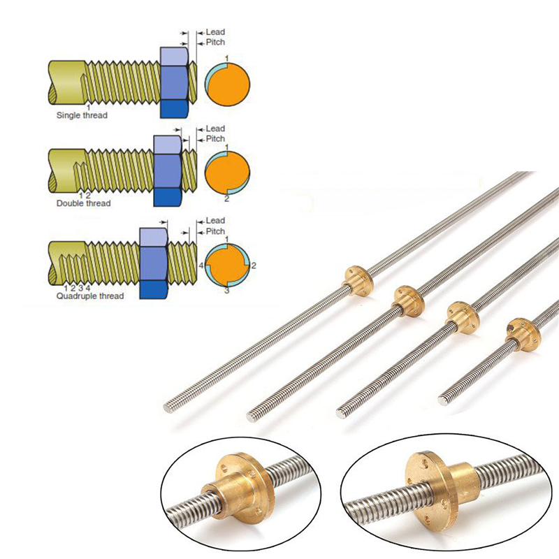 T10 Lead Screw 304 Stainless S - огляд і ціна Lead Screw 8Mm
