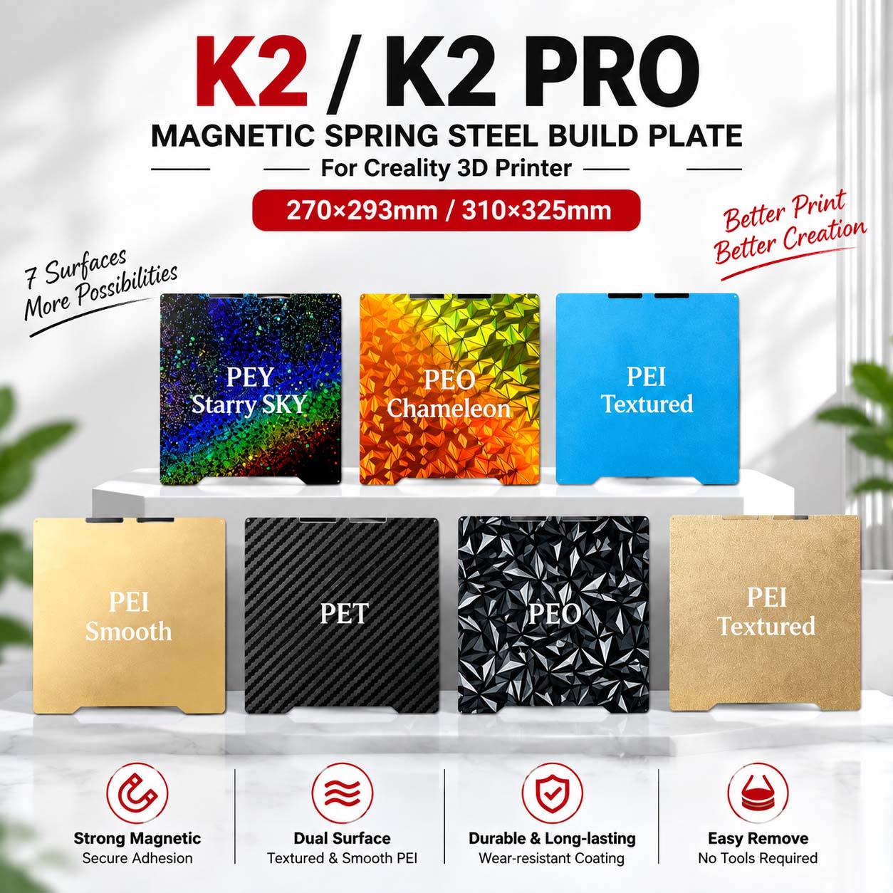 Creality K2/K2 Pro Magnetic Sp - огляд і ціна Aluminium Profile 2020