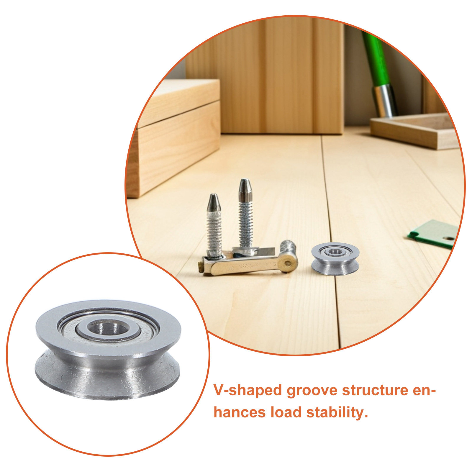 20Pcs V-Groove Bearing Pulley  - огляд і ціна Linear Rail