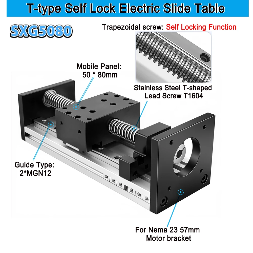 Z Axis 80mm Wide Trapezoidal s - огляд і ціна Linear Rail