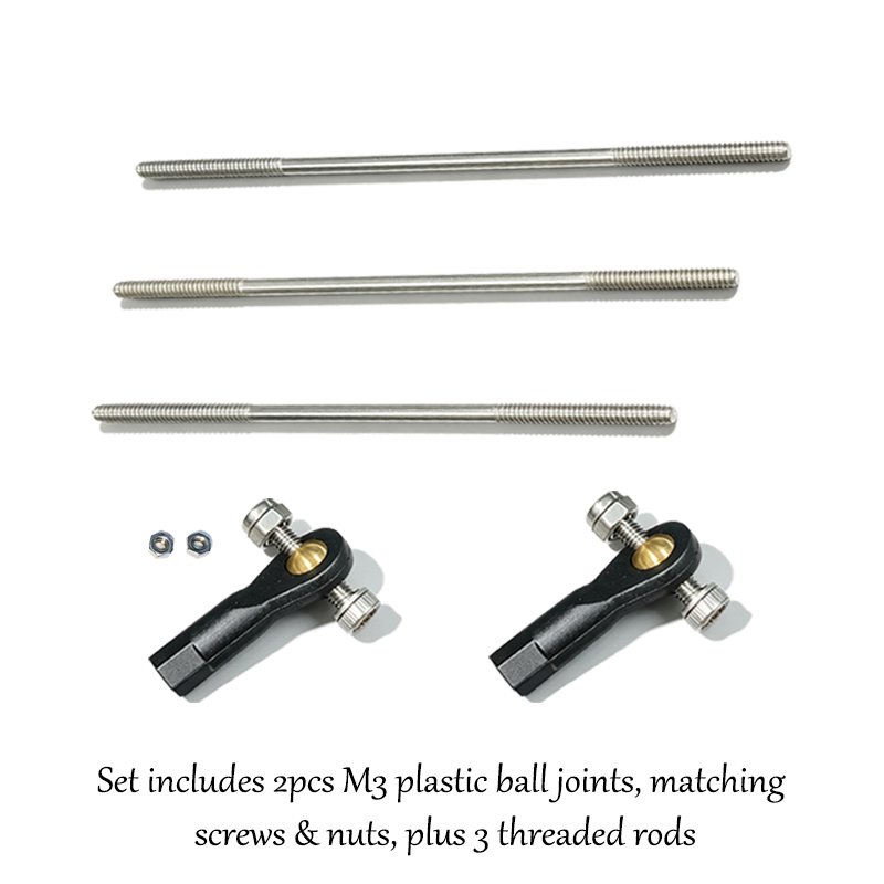 Set including 2 M3 plastic bal - огляд і ціна Ball Screw